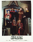 The crew of Deep Space Nine
