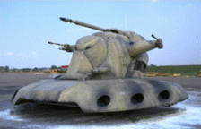 A tank from Star Wars Episode I.